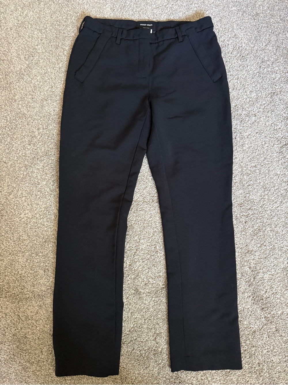 Giorgio Armani Black Women’s slim fit tailored dress pants
